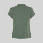 BLUSA MUJER BOTON OCULTO M/C LINA - Gary's