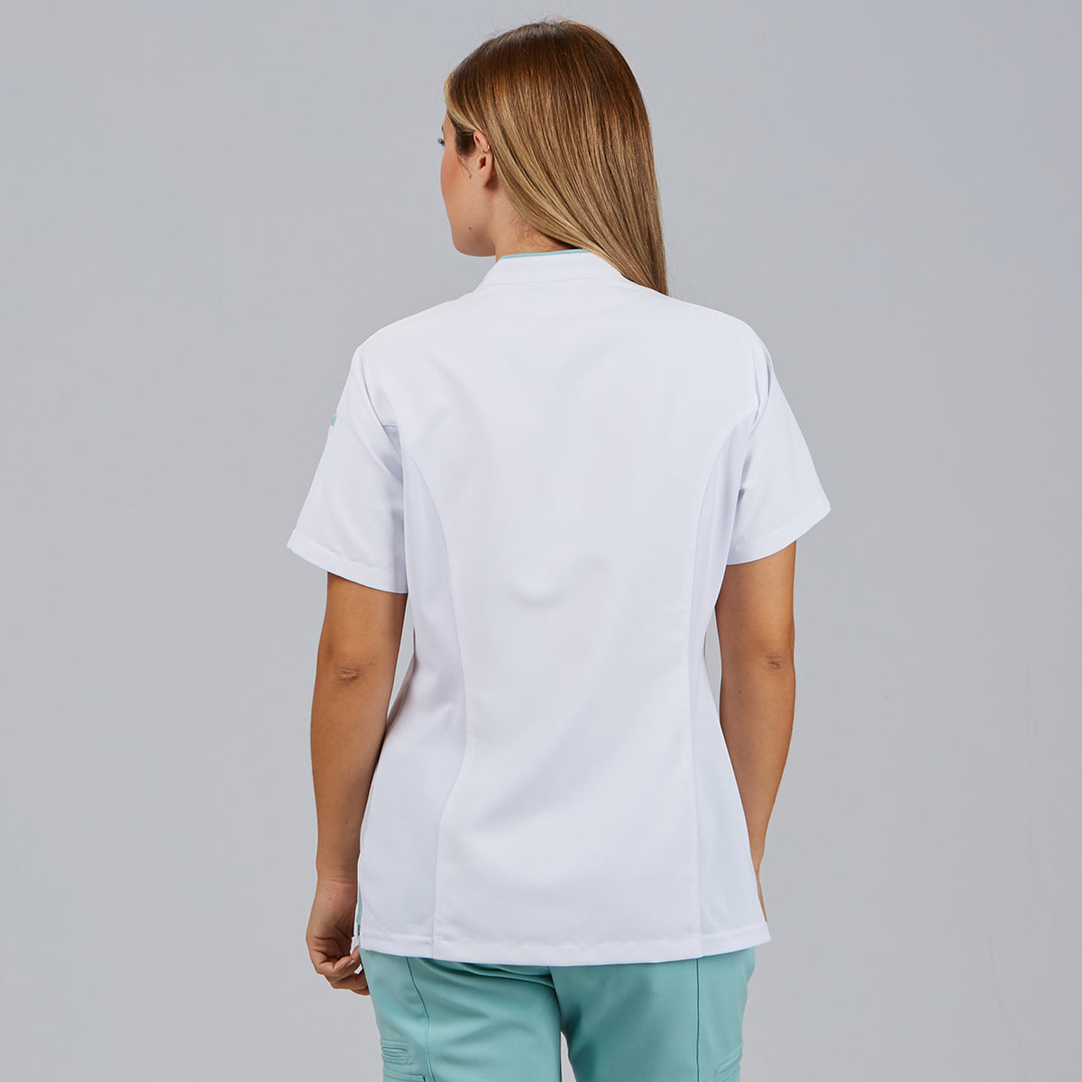 BLUSA MUJER ABIERTA CUELLO MAO M/C YLENA - Gary's