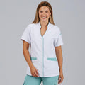 BLUSA MUJER ABIERTA CUELLO MAO M/C YLENA - Gary's