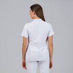 BLUSA MUJER ABIERTA CUELLO MAO M/C YLENA - Gary's