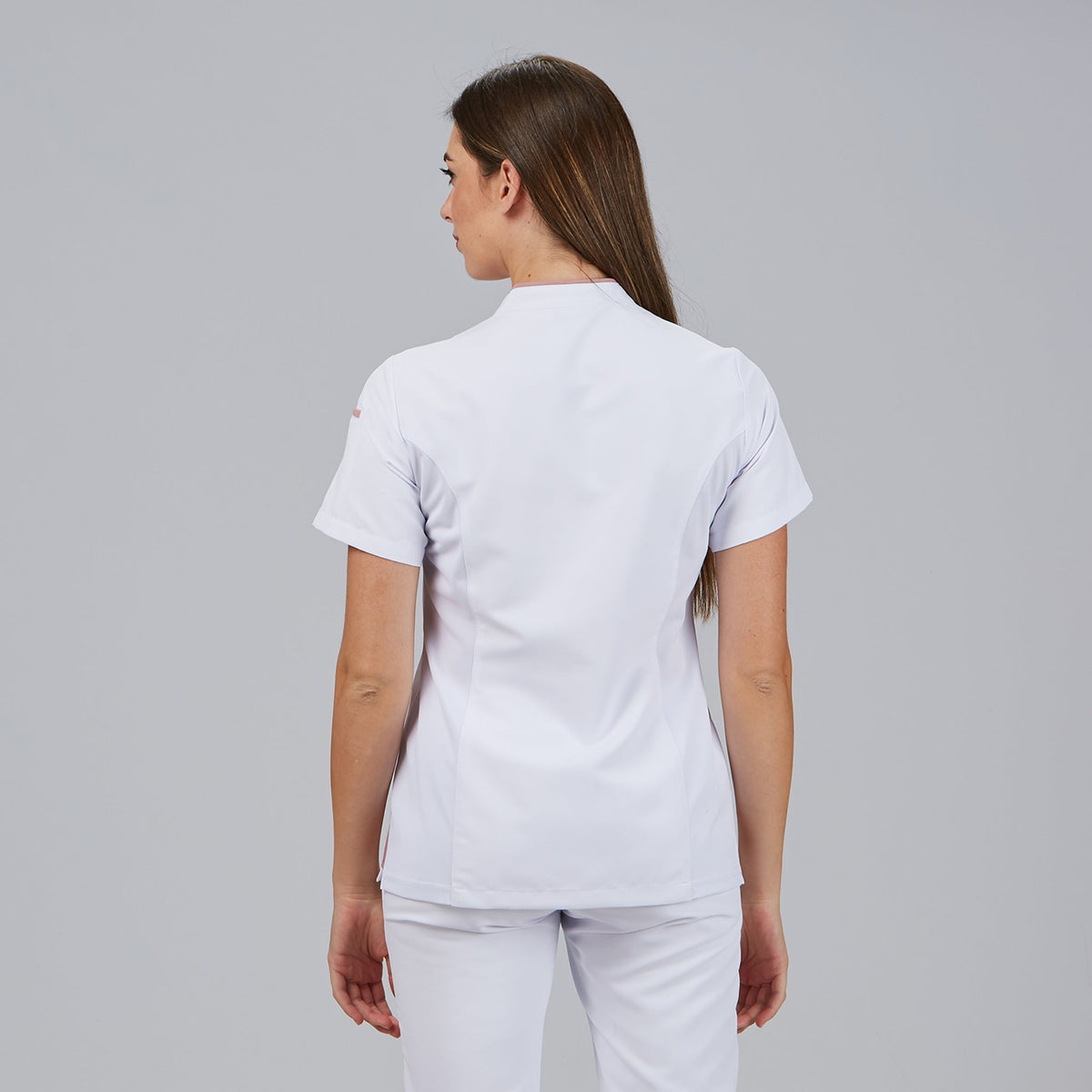 BLUSA MUJER ABIERTA CUELLO MAO M/C YLENA - Gary's