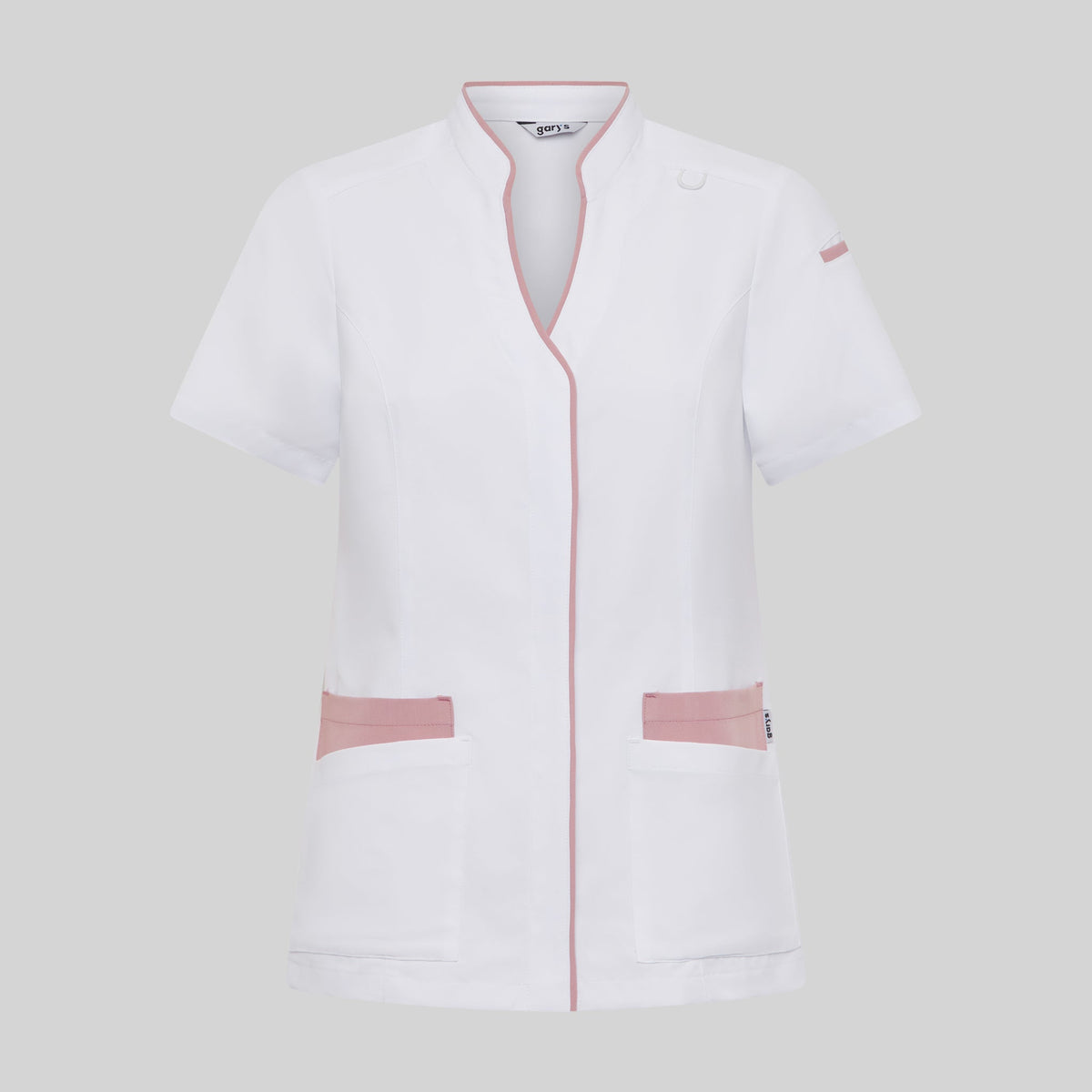 BLUSA MUJER ABIERTA CUELLO MAO M/C YLENA - Gary's