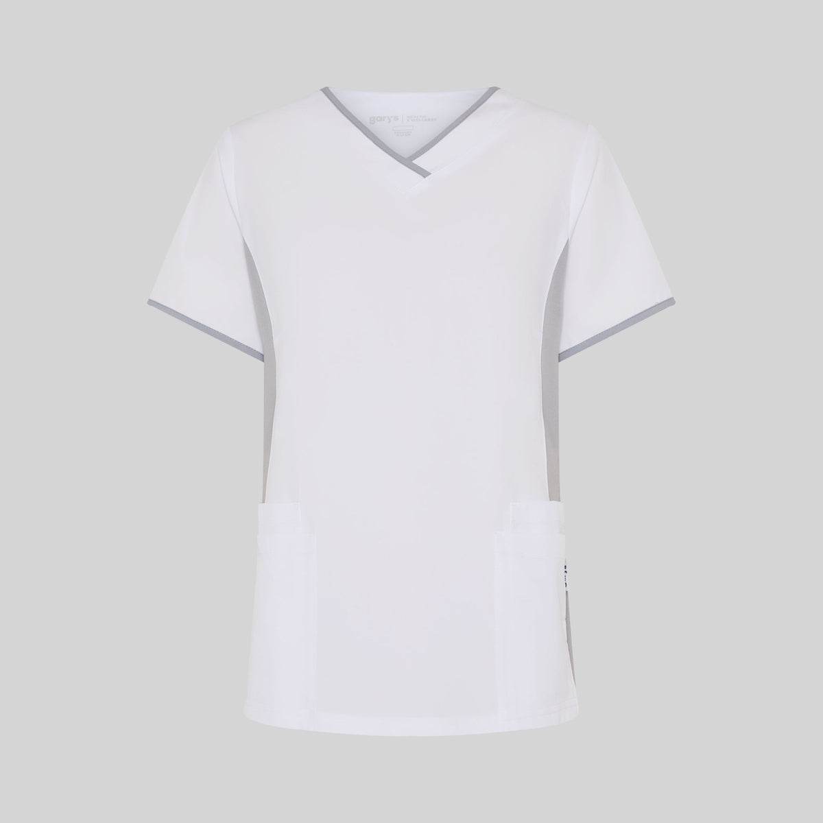 BLUSA MUJER ESCOTE PICO COMBINADA M/C CLEO - Gary's