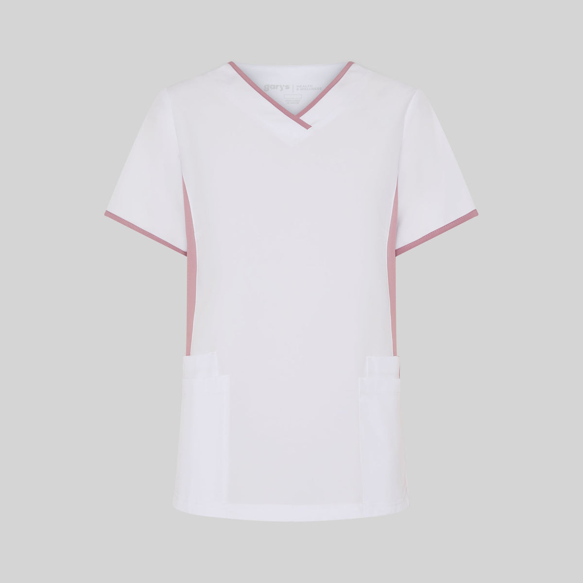 BLUSA MUJER ESCOTE PICO COMBINADA M/C CLEO - Gary's