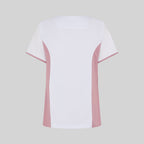 BLUSA MUJER ESCOTE PICO COMBINADA M/C CLEO - Gary's