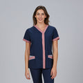 BLUSA MUJER BOTON OCULTO CASSANDRA - Gary's