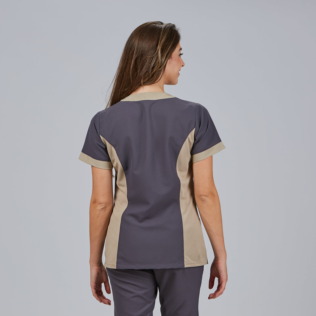 BLUSA MUJER BOTON OCULTO CASSANDRA - Gary's