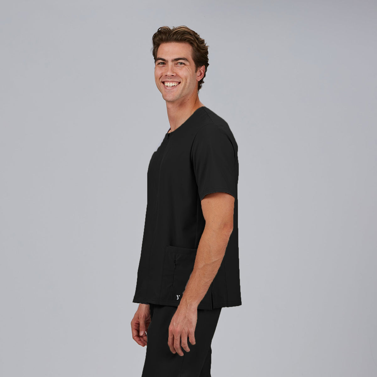 BLUSA HOMBRE CREMALLERA ESCOTE CAJA M/C JOAN - Gary's