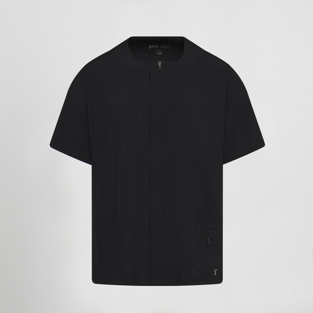 BLUSA HOMBRE CREMALLERA ESCOTE CAJA M/C JOAN - Gary's