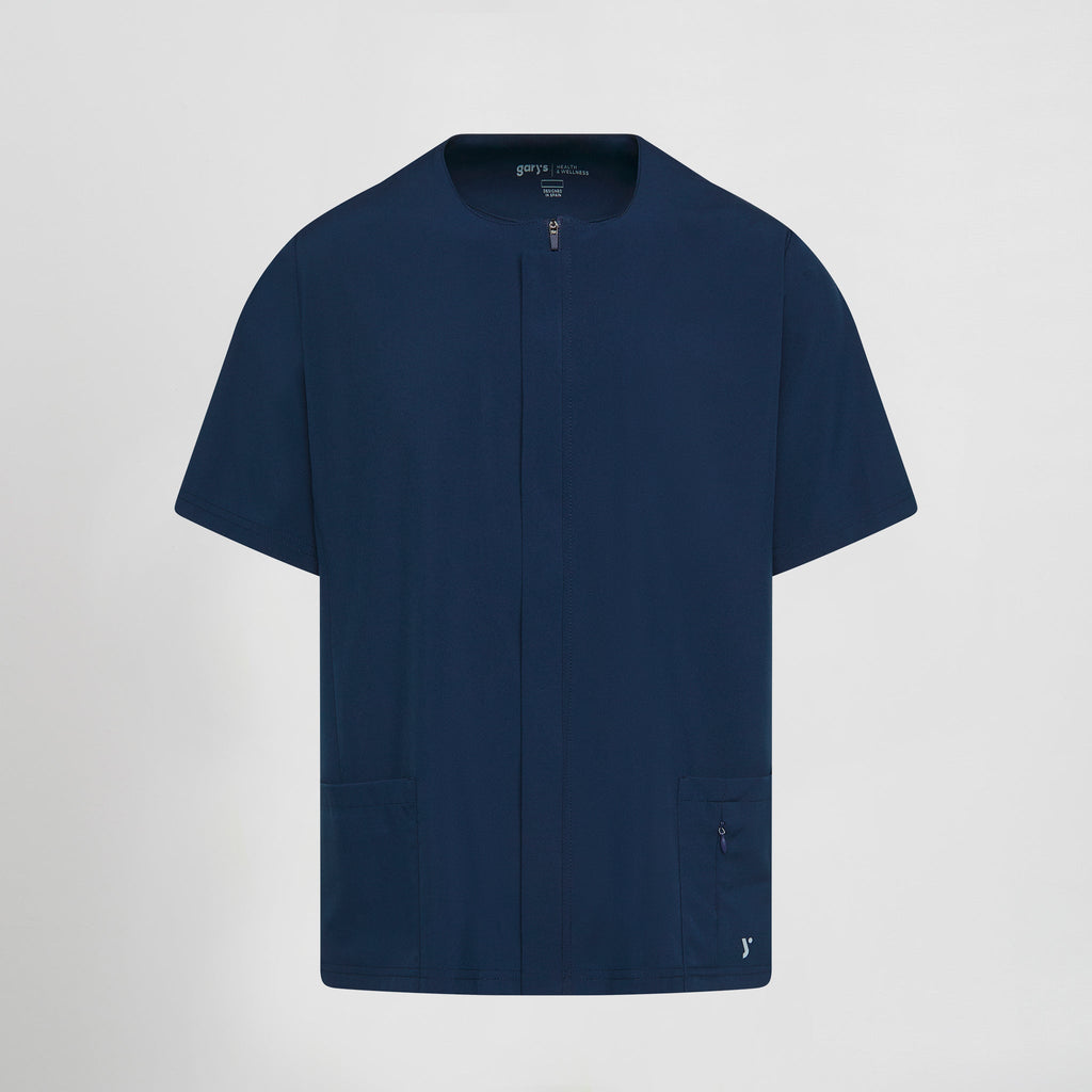 BLUSA HOMBRE CREMALLERA ESCOTE CAJA M/C JOAN - Gary's