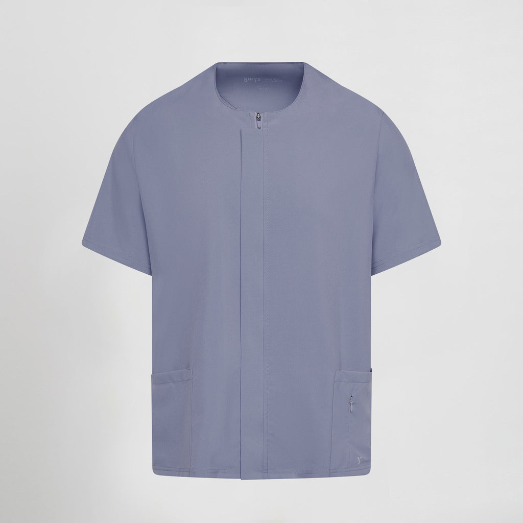 BLUSA HOMBRE CREMALLERA ESCOTE CAJA M/C JOAN - Gary's