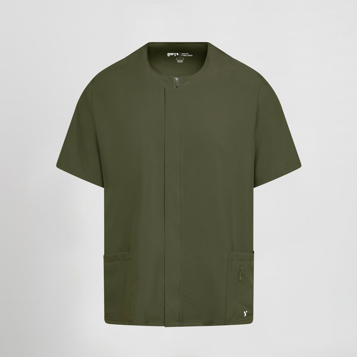BLUSA HOMBRE CREMALLERA ESCOTE CAJA M/C JOAN - Gary's