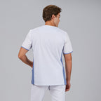 BLUSA HOMBRE ESCOTE PICO COMBINADA M/C GAEL - Gary's
