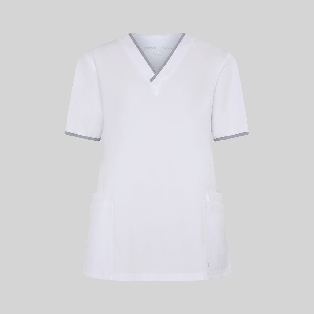 BLUSA HOMBRE ESCOTE PICO COMBINADA M/C GAEL - Gary's