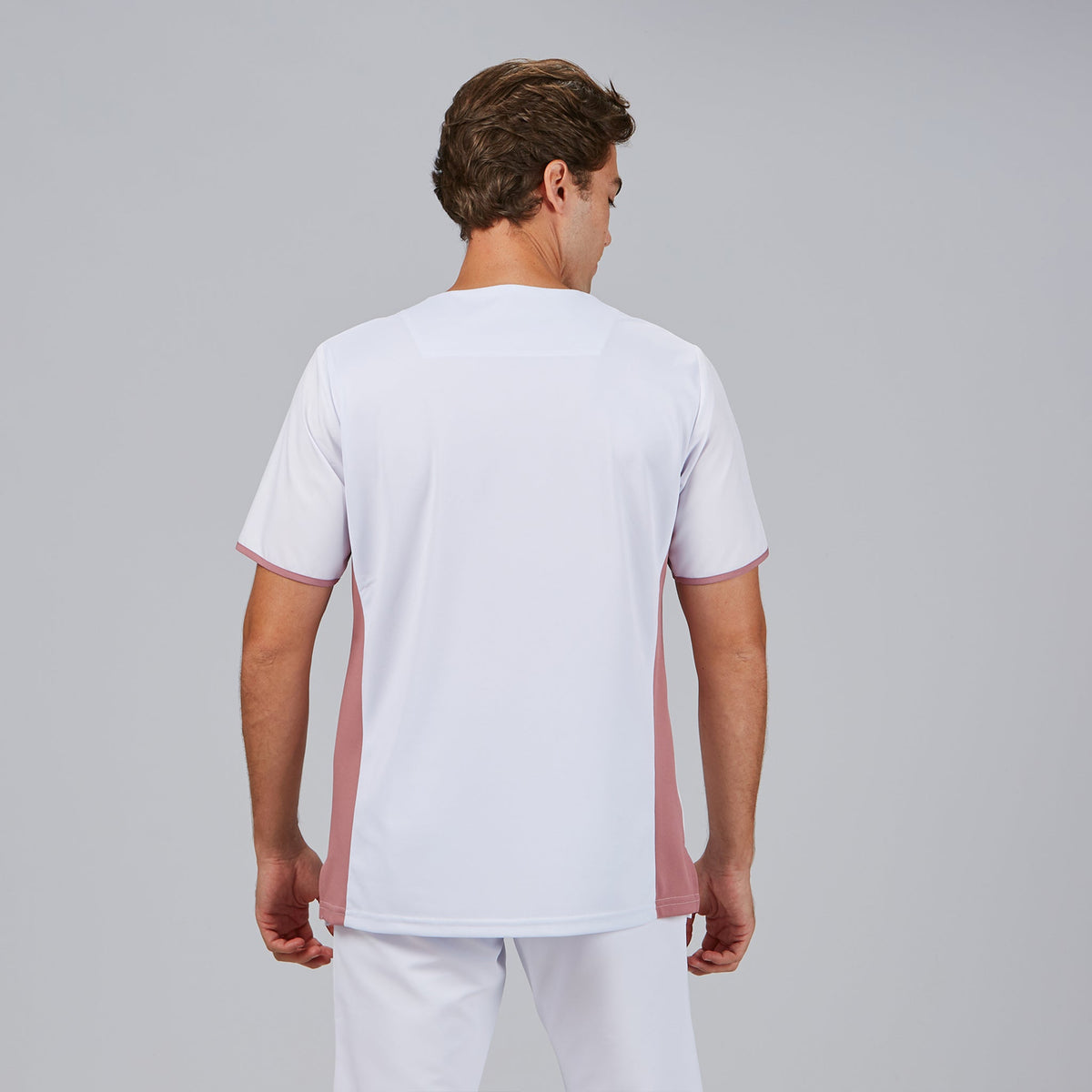 BLUSA HOMBRE ESCOTE PICO COMBINADA M/C GAEL - Gary's