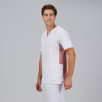 BLUSA HOMBRE ESCOTE PICO COMBINADA M/C GAEL - Gary's