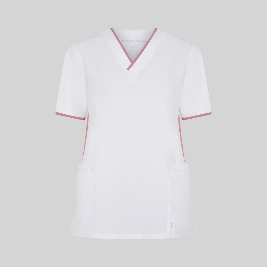 BLUSA HOMBRE ESCOTE PICO COMBINADA M/C GAEL - Gary's