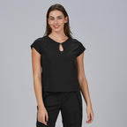 BLUSA MUJER ESCOTE LAGRIMA M/C PETRA - Gary's