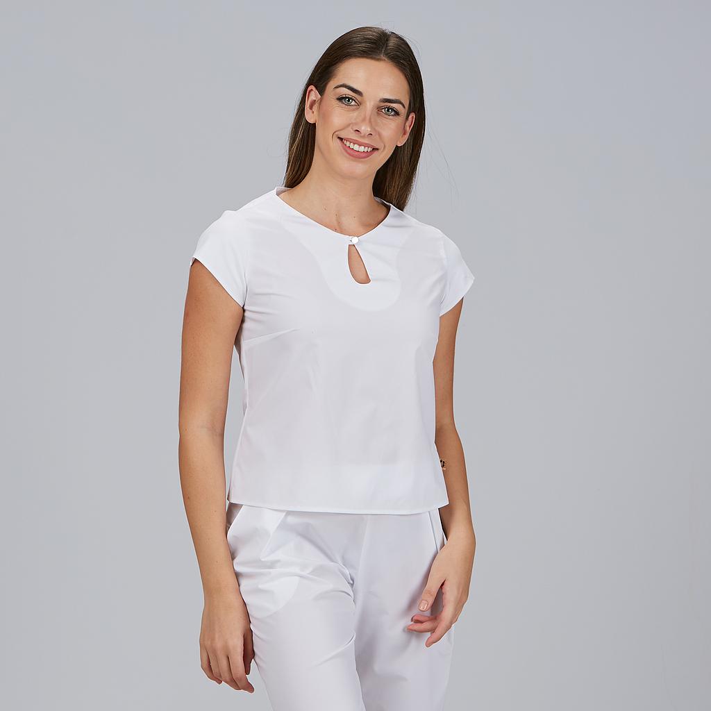 BLUSA MUJER ESCOTE LAGRIMA M/C PETRA - Gary's