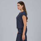 BLUSA MUJER ESCOTE LAGRIMA M/C PETRA - Gary's