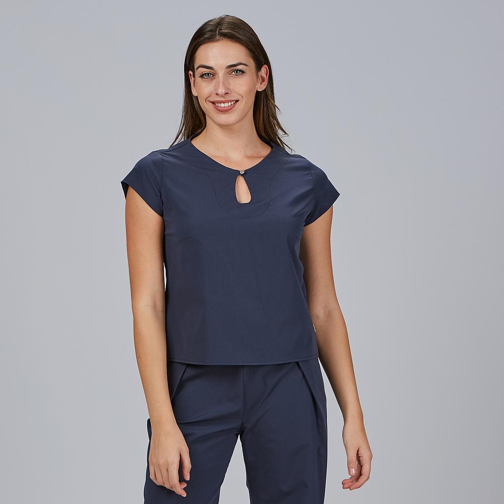 BLUSA MUJER ESCOTE LAGRIMA M/C PETRA - Gary's