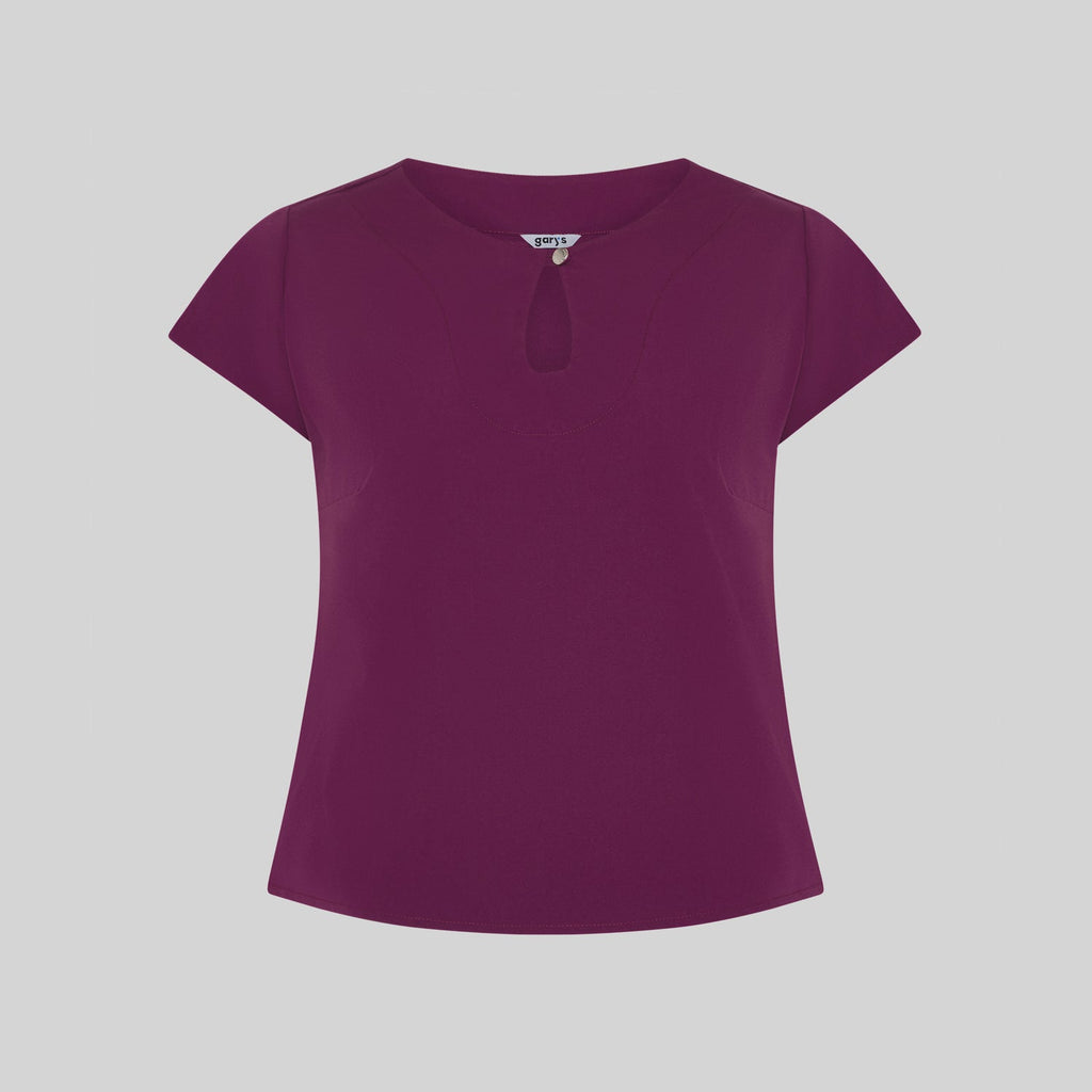 BLUSA MUJER ESCOTE LAGRIMA M/C PETRA - Gary's