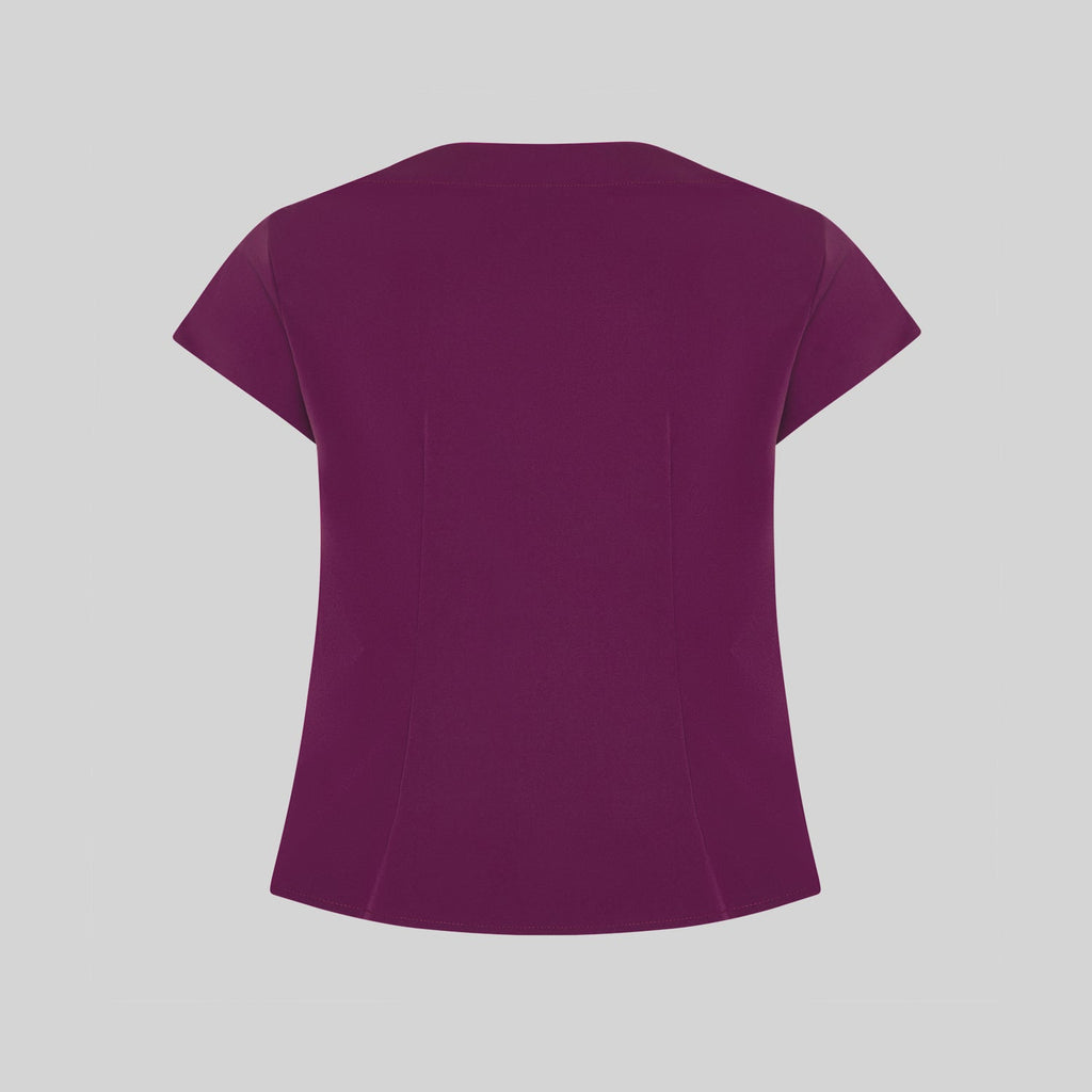 BLUSA MUJER ESCOTE LAGRIMA M/C PETRA - Gary's