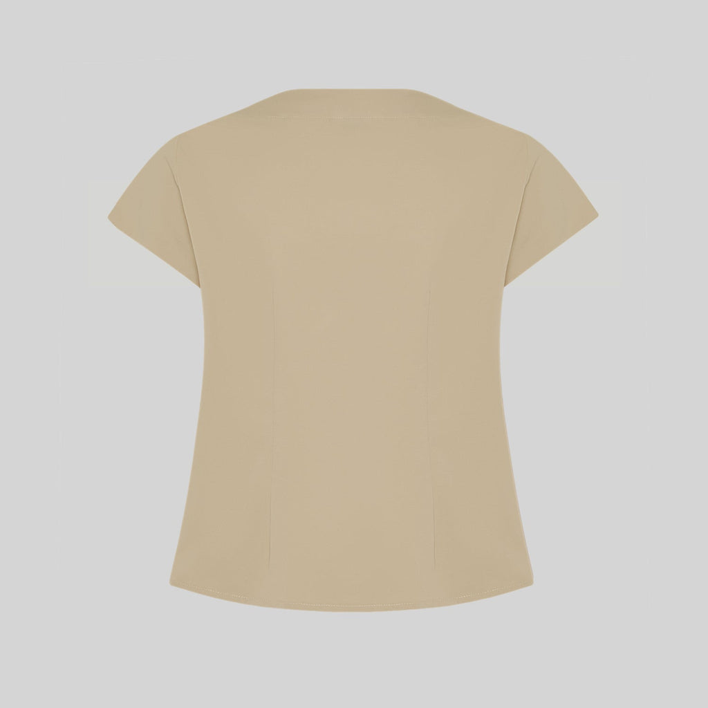 BLUSA MUJER ESCOTE LAGRIMA M/C PETRA - Gary's