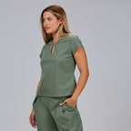 BLUSA MUJER ESCOTE LAGRIMA M/C PETRA - Gary's