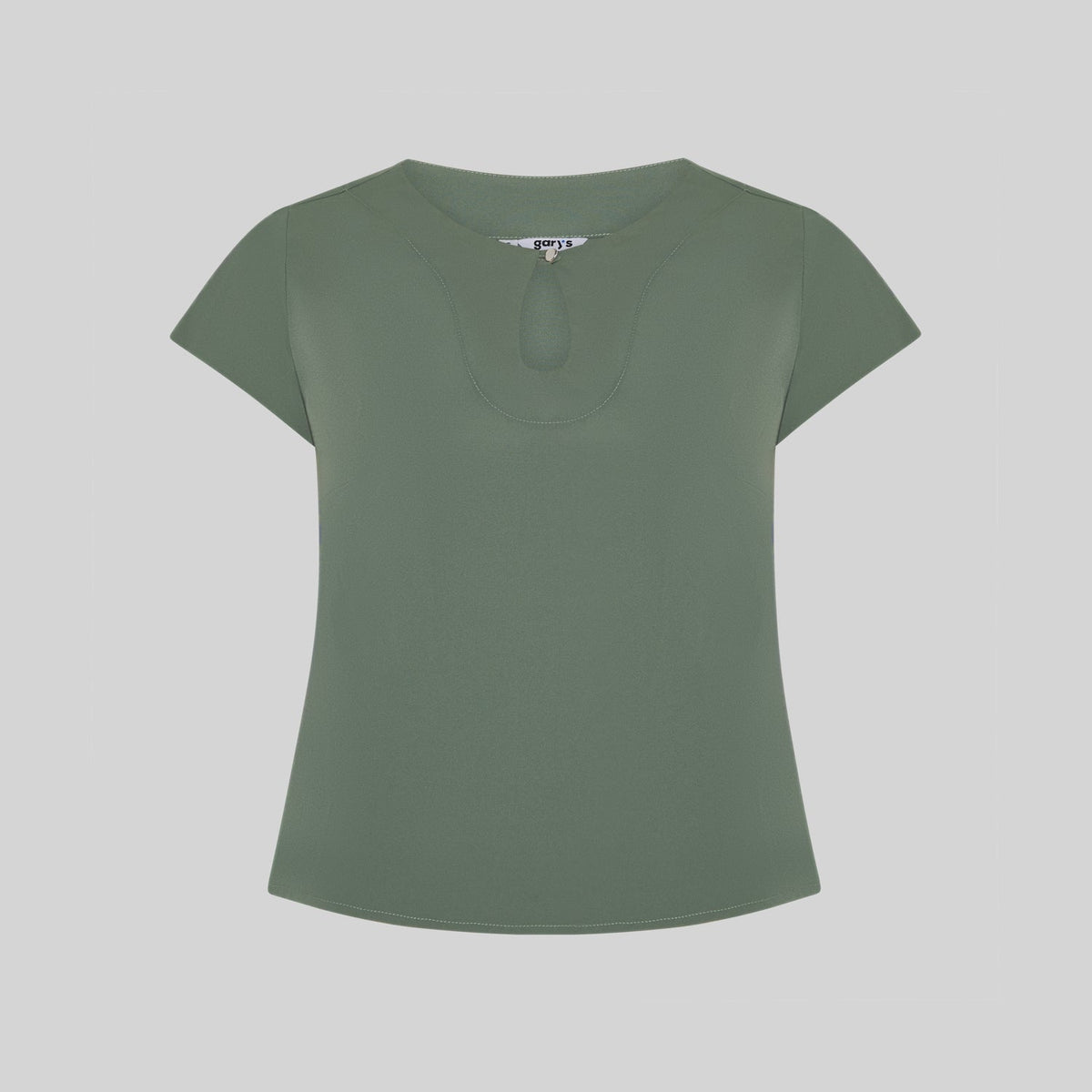 BLUSA MUJER ESCOTE LAGRIMA M/C PETRA - Gary's