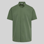 BLUSA HOMBRE BOTON OCULTO M/C MARC - Gary's