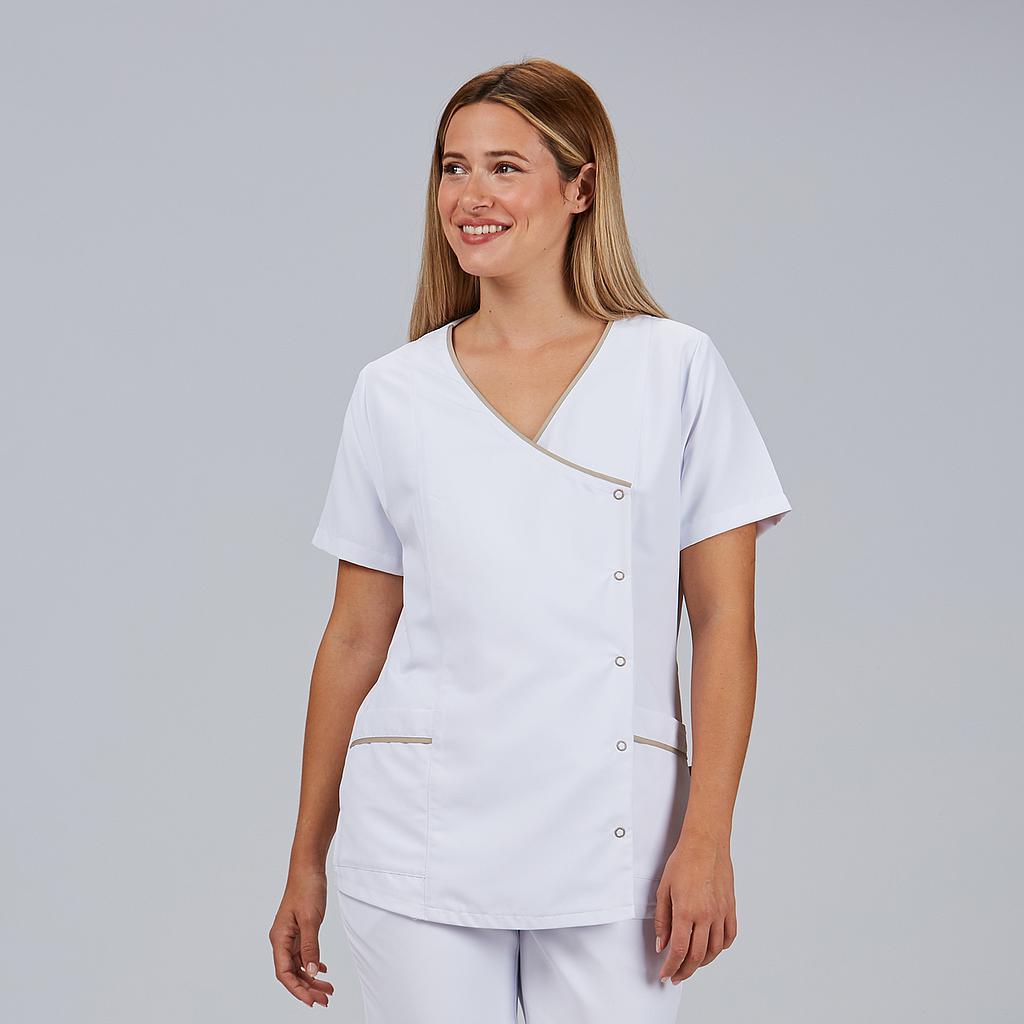 BLUSA MUJER BOTON PRESION M/C AINA - Gary's