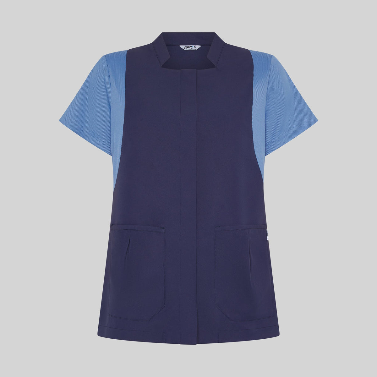 BLUSA MUJER BOTON OCULTO M/C CARMINA - Gary's