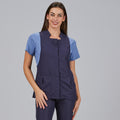 BLUSA MUJER BOTON OCULTO M/C CARMINA - Gary's