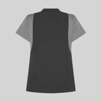 BLUSA MUJER BOTON OCULTO M/C CARMINA - Gary's