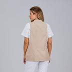 BLUSA MUJER BOTON OCULTO M/C CARMINA - Gary's