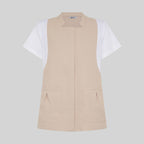 BLUSA MUJER BOTON OCULTO M/C CARMINA - Gary's