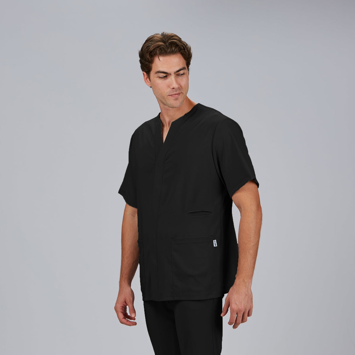 BLUSA HOMBRE ABIERTA CUELLO PICO M/C ALONSO - Gary's