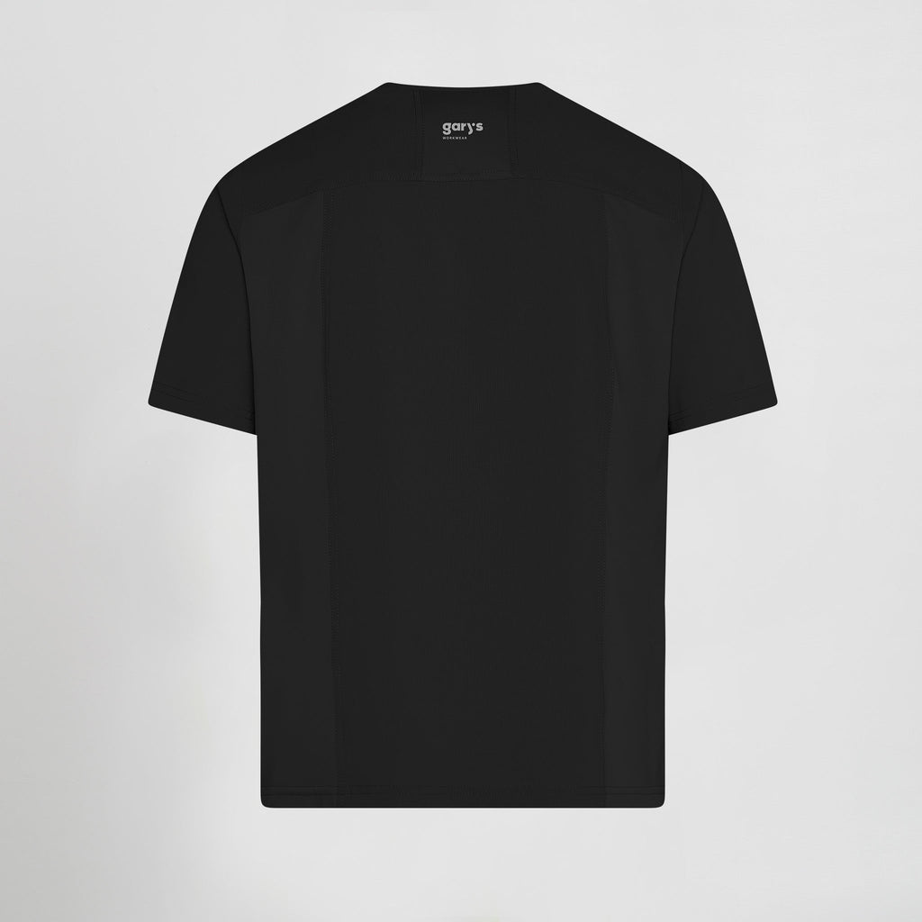 BLUSA HOMBRE ABIERTA CUELLO PICO M/C ALONSO - Gary's