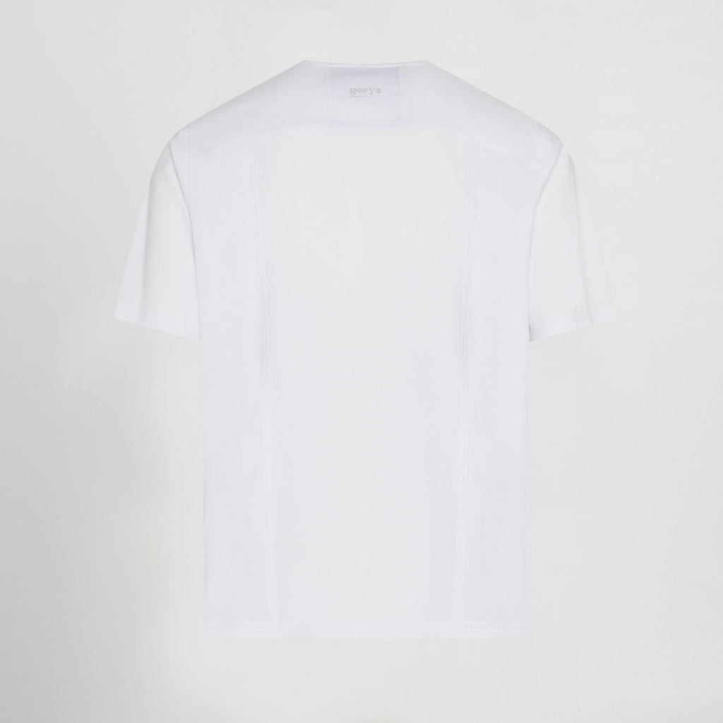BLUSA HOMBRE ABIERTA CUELLO PICO M/C ALONSO - Gary's
