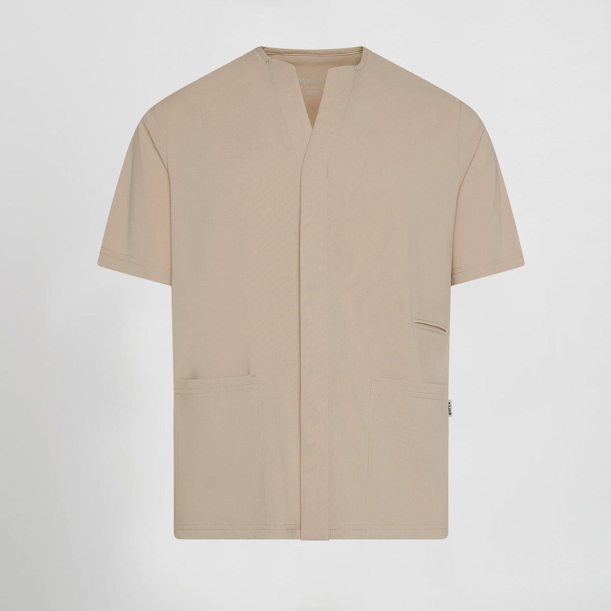 BLUSA HOMBRE ABIERTA CUELLO PICO M/C ALONSO - Gary's