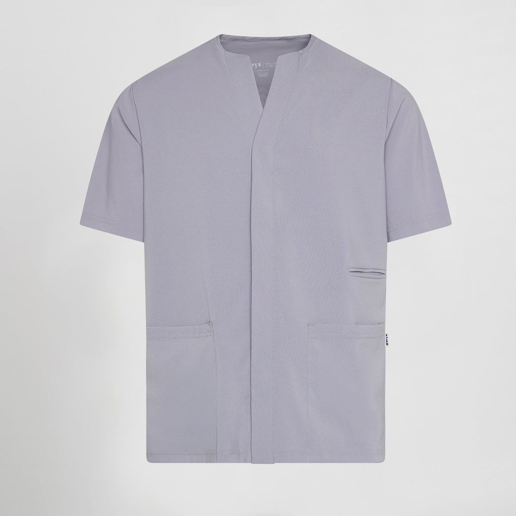BLUSA HOMBRE ABIERTA CUELLO PICO M/C ALONSO - Gary's