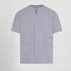 BLUSA HOMBRE ABIERTA CUELLO PICO M/C ALONSO - Gary's