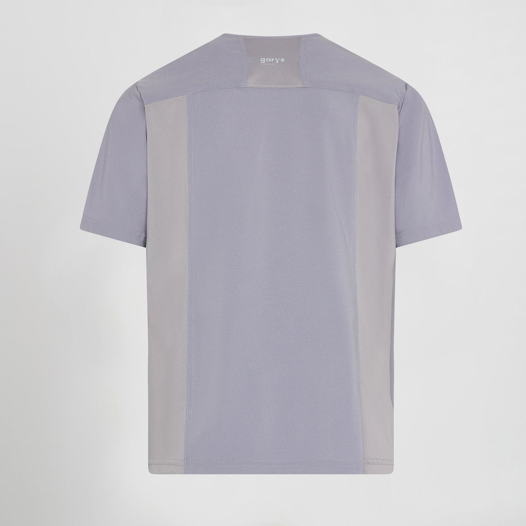 BLUSA HOMBRE ABIERTA CUELLO PICO M/C ALONSO - Gary's