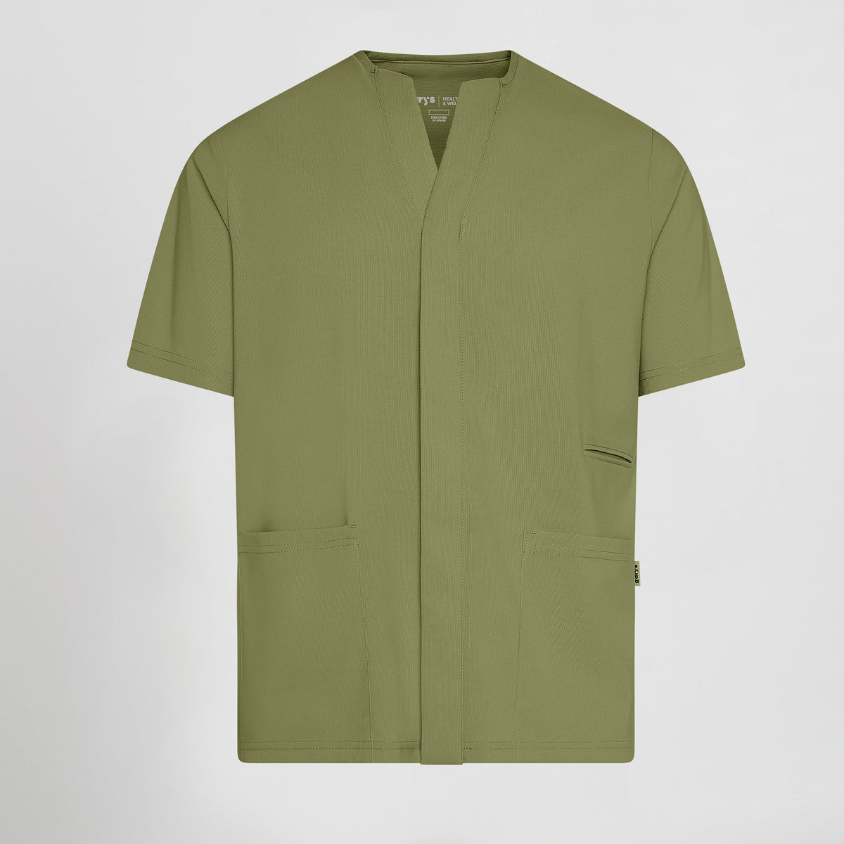 BLUSA HOMBRE ABIERTA CUELLO PICO M/C ALONSO - Gary's