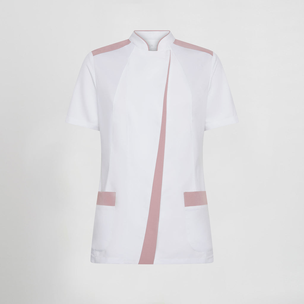 BLUSA MUJER ABIERTA CUELLO MAO M/C JUDIT - Gary's