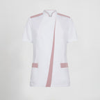 BLUSA MUJER ABIERTA CUELLO MAO M/C JUDIT - Gary's