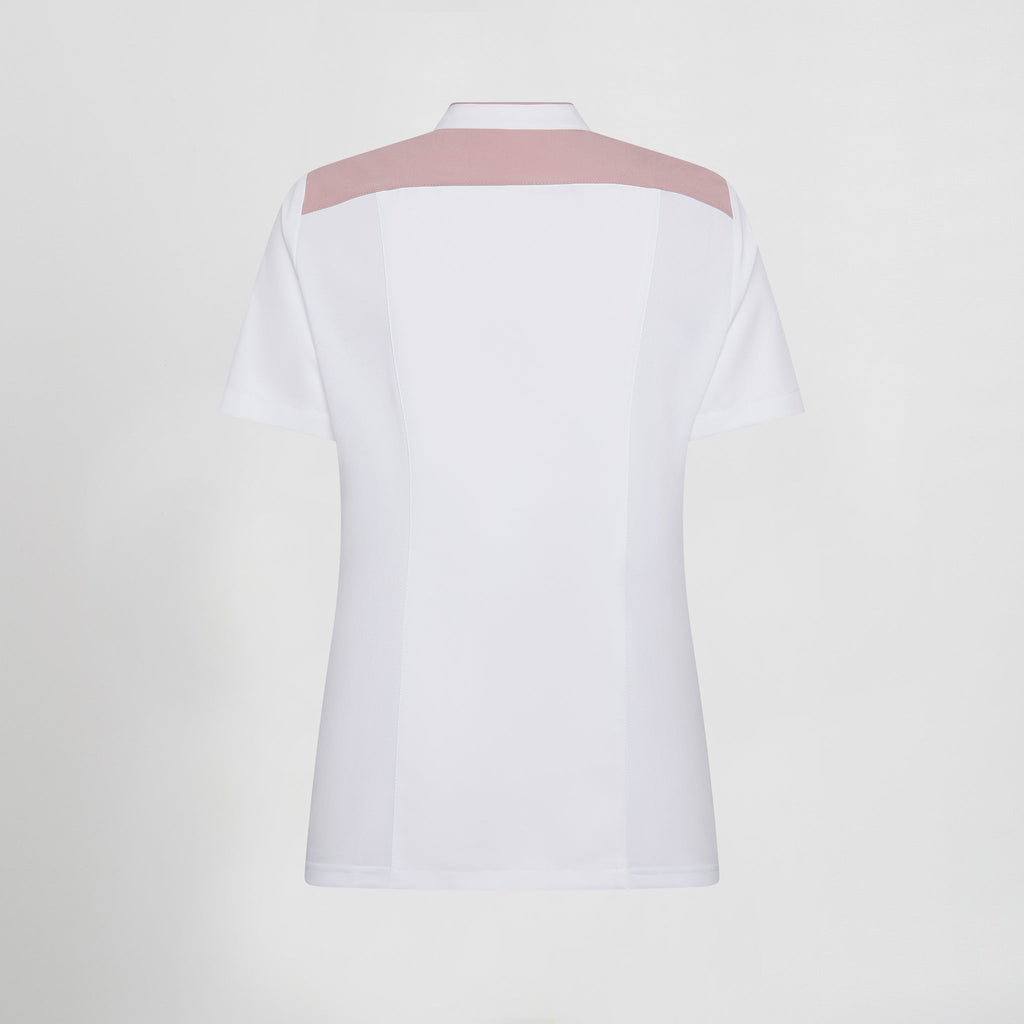 BLUSA MUJER ABIERTA CUELLO MAO M/C JUDIT - Gary's