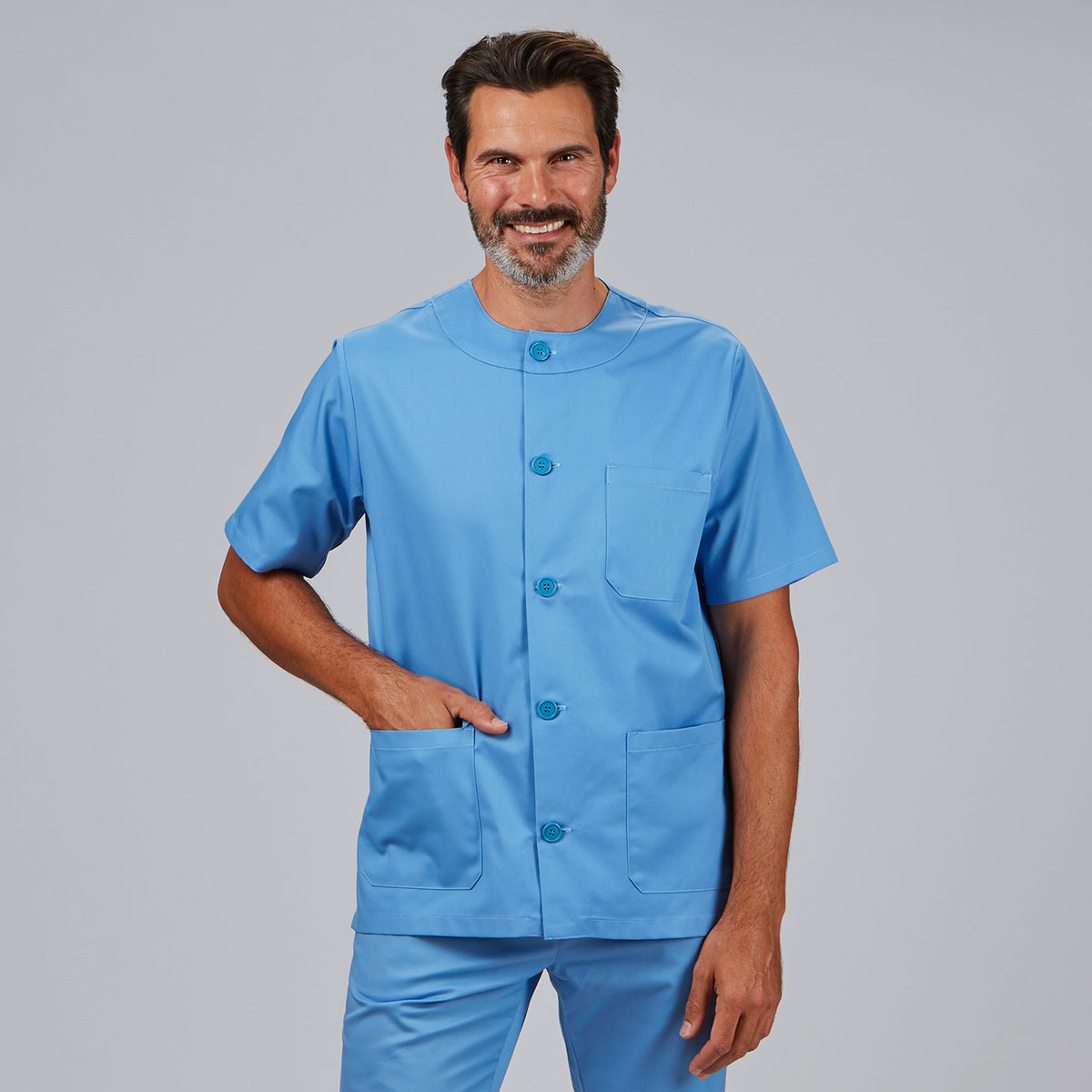 BLUSA SANITARIO UNISEX ABOTONADO - Gary's