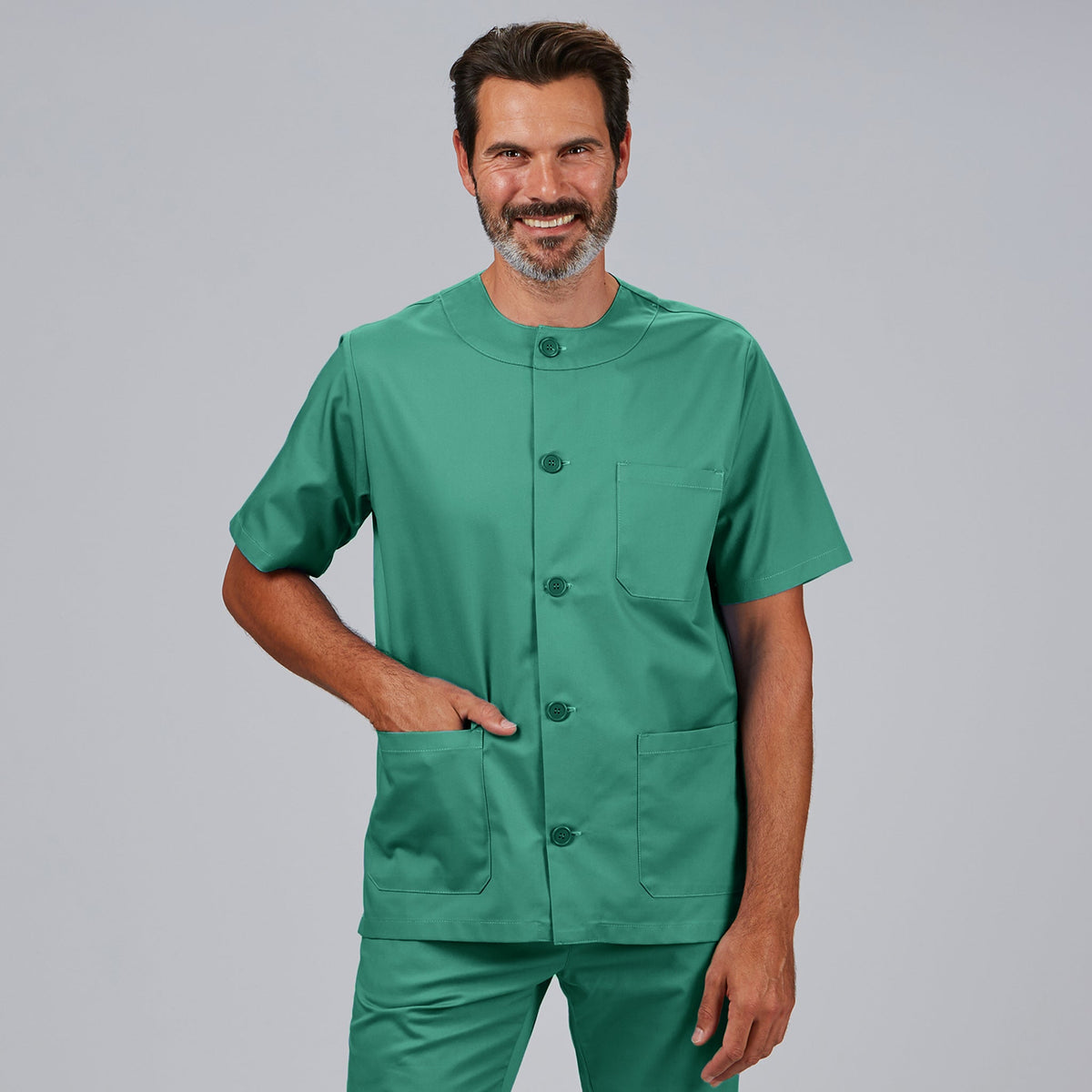 BLUSA SANITARIO UNISEX ABOTONADO - Gary's